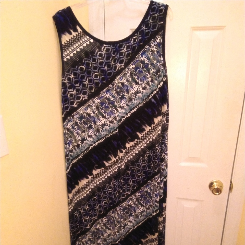 CONNECTED APPAREL PLUS SIZE MAXI DRESS SZ 24W